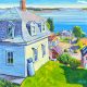 Mansard Roof View of Stonington, ME - Judy Rader